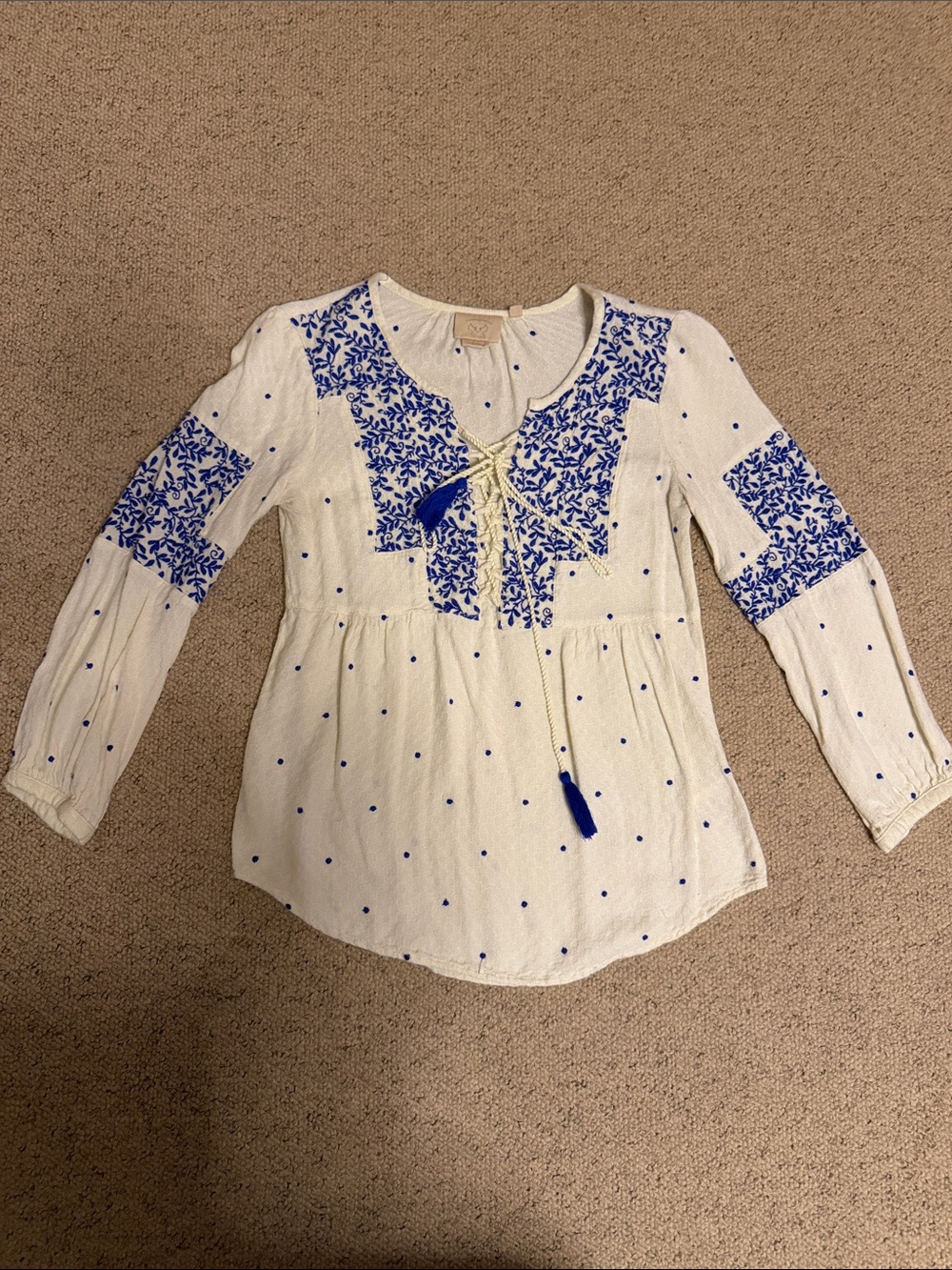 Anthropologie boho top